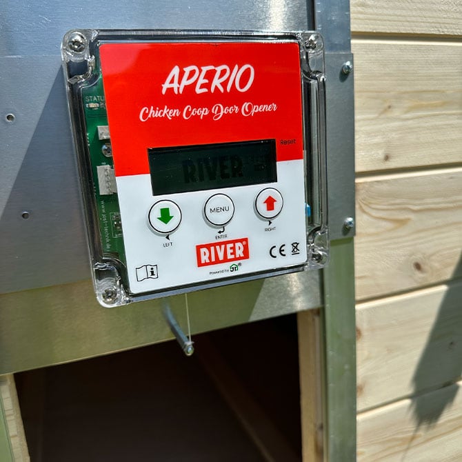 Automatisk hønseluke APERIO – River Systems fra Texas Gård – miniatyr 2